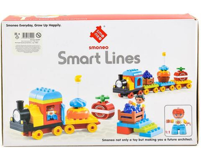 Конструктор для детей 55эл., коробка 77001