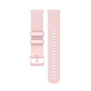 Ремешок 20 мм для Garmin Forerunner 55/245/645, Venu, Venu Sq, Venu 2 Plus, Vivoactive 3, Vivomove быстросъемный пряжка в цвет (Quick Release), розовый