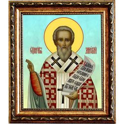 Зиноовий Егейский (Киликийский) священномученик. Икона на холсте.