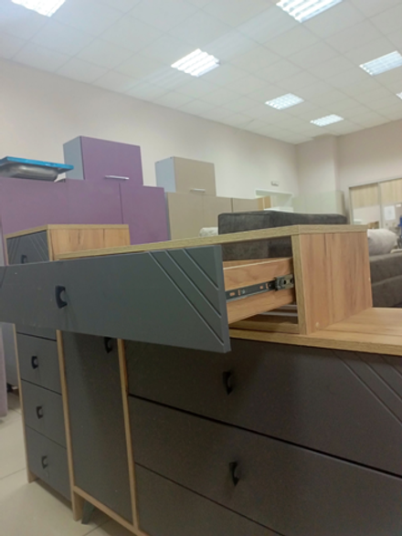 Стол туалетный навесной «Байкал» Графит 90 см