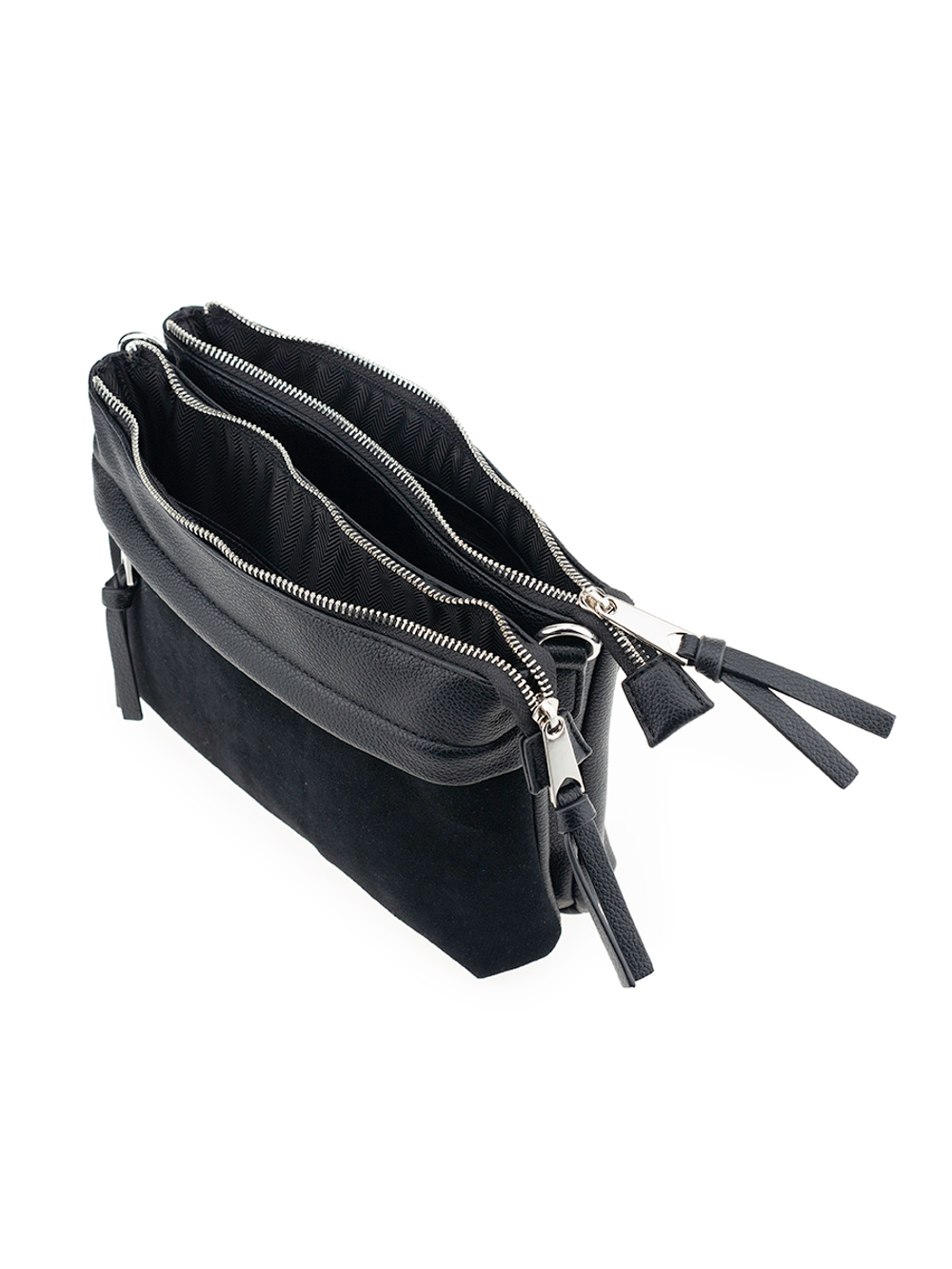 45048/10 Сумка жен., иск. кожа + замша