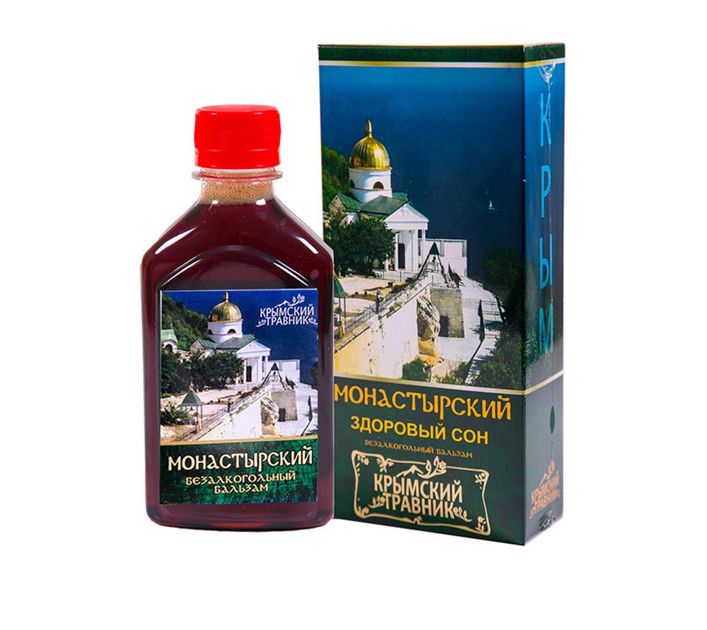 Бальзам безалкогольный на травах “МОНАСТЫРСКИЙ” – ТМ «Крымский травник», 250 мл