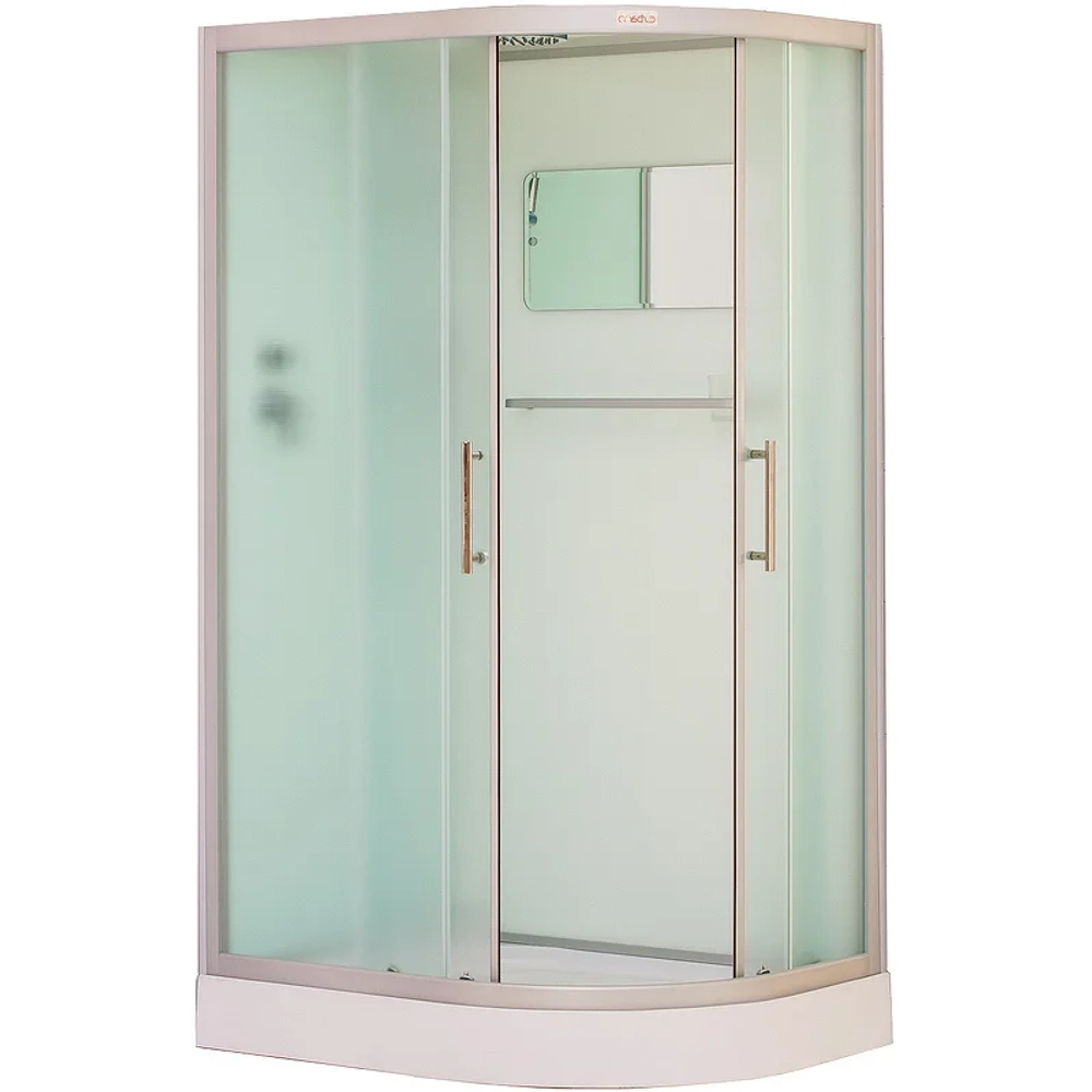 Душевая кабина Esbano (Эсбано) EST-115CR L, с низким поддоном, 115х85х210