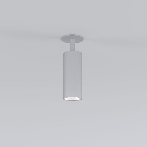 Встраиваемый светодиодный светильник Diffe серебряный 10W 4200K (25052/LED)