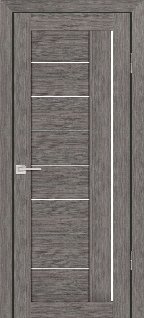 Дверь PS-17 / Цвет Грей Мелинга / белый сатинат / Двери PROFILO PORTE