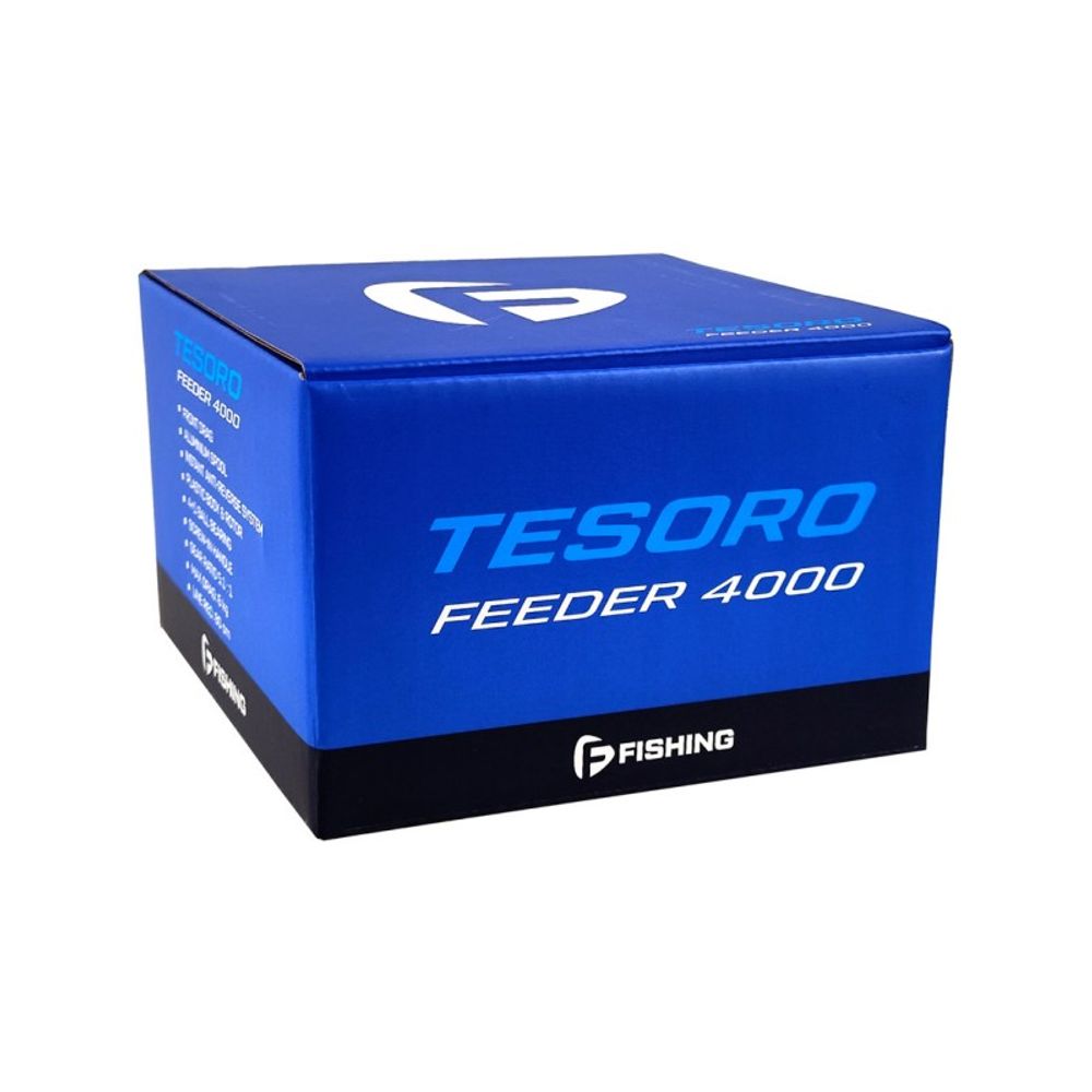 F-FISHING Катушка фидерная Tesoro Feeder 4000