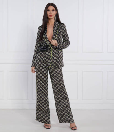 штаны printed monogram Karl Lagerfeld - черный(225W1006)