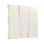 Набор клавиш для выключателя трехклавишного (перламутровый рифленый) W1139013