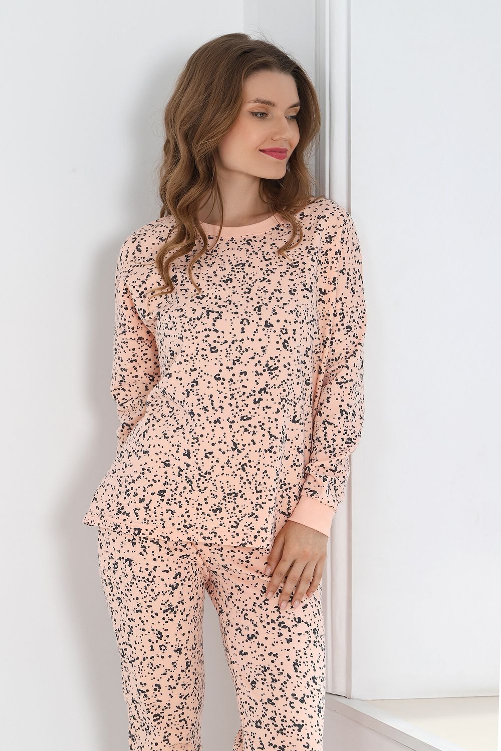 Пижама Россыпь-2 Виотекс ПЕРСИКОВЫЙ