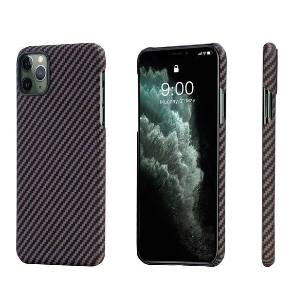 Чехол Pitaka MagEZ Case для Apple iPhone 11 Pro Max (Black/Rose Gold Twill)
