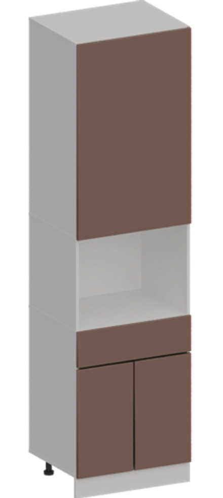 Кухня Модуль ШП1Я 600 Ликата / Пудрово-розовый