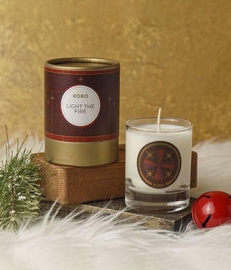 Light the Fire, свеча Holiday collection, Kobo Candles