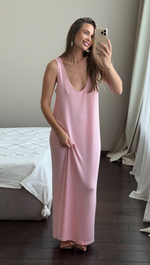 Платье-Майка Розовый кварц 2025