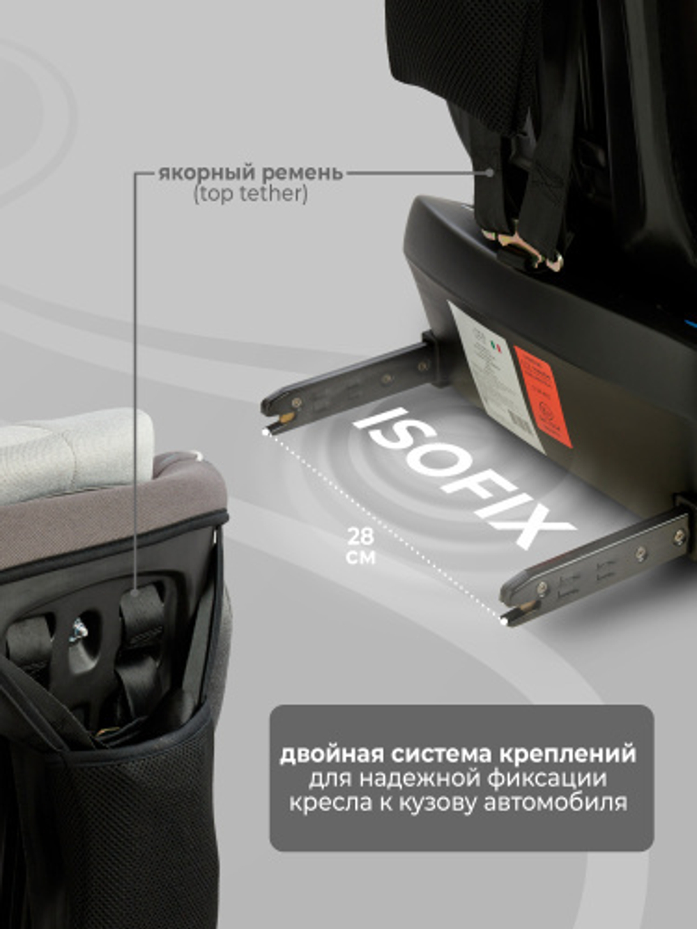 Автокресло  Sweet Baby Crosstour 360 SPS Isofix группа 0123 (0-36)