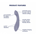 Вибратор-стимулятор точки G Satisfyer G-Force violett