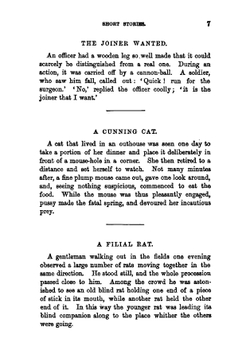 Short Stories for School and Home Reading | Short Stories