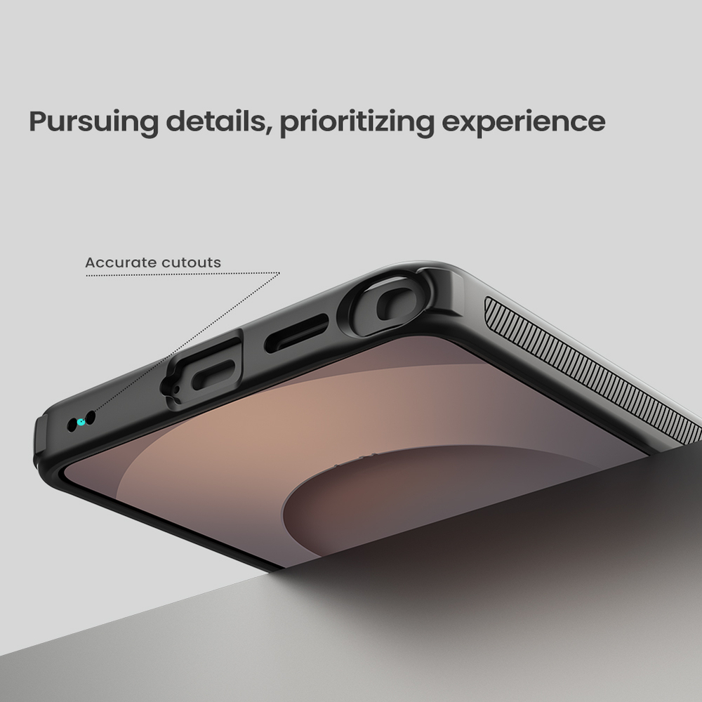 Чехол серый тонированный c MagSafe для Samsung Galaxy S26 Ultra, серия Super Frosted Shield Pro Magnetic (Clear version) от Nillkin