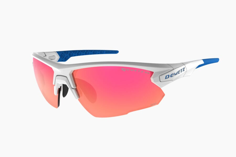 Спортивные очки Demetz Track / Mat Black/Mat Blue Rose Photochromic With Red Mirror Cat.3