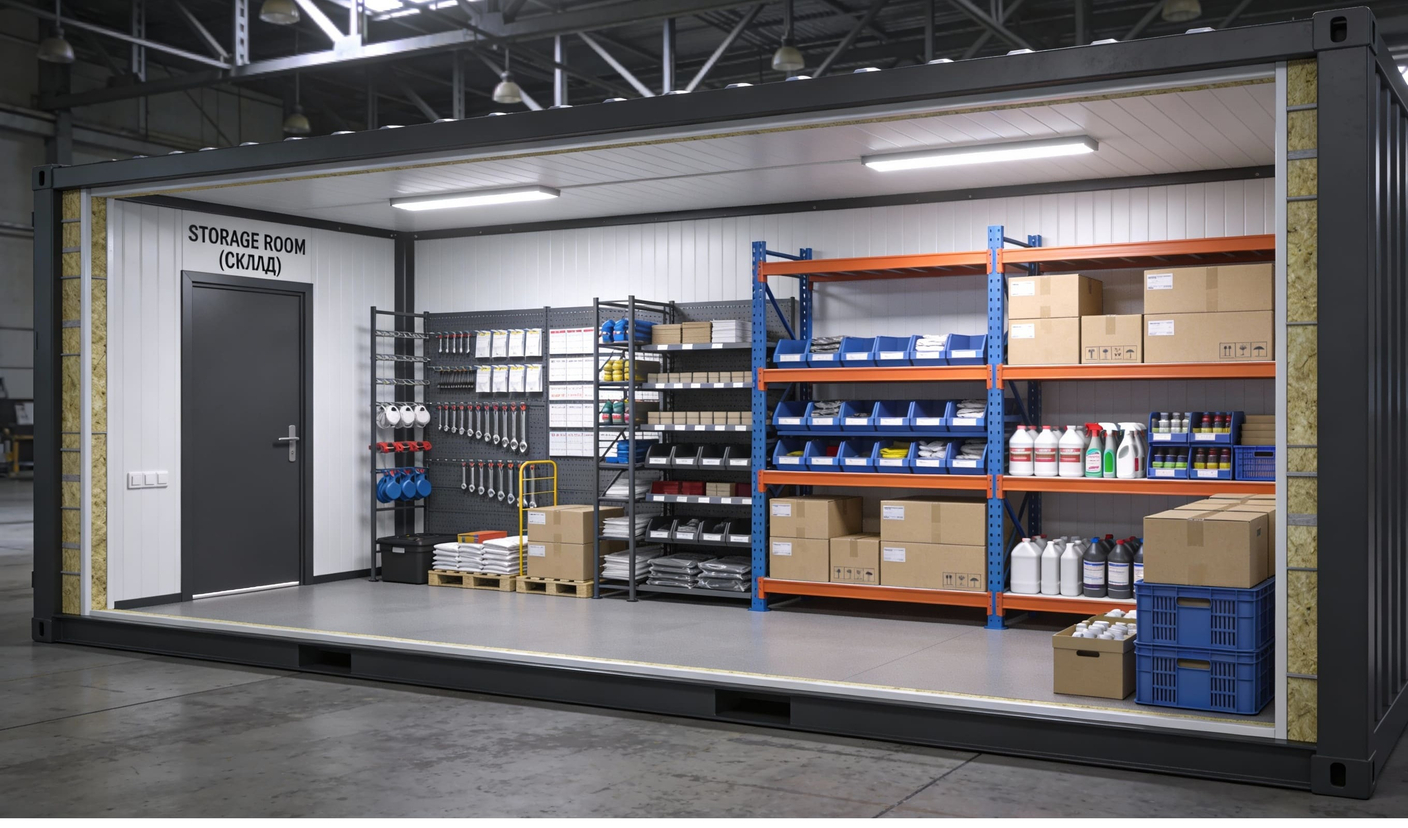 Блок-модули от 350 000 руб. Офис, бытовка, спальный модуль. 