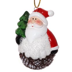 GAEM Украшение новогоднее "Снеговик/Олень/Санта", L6 W6 H8,5 см, 3в.