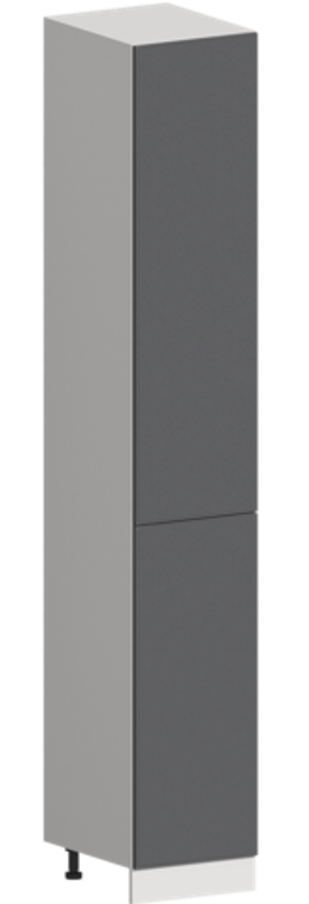 Кухня Модуль ШП 400Н Ликата / Графит Софт