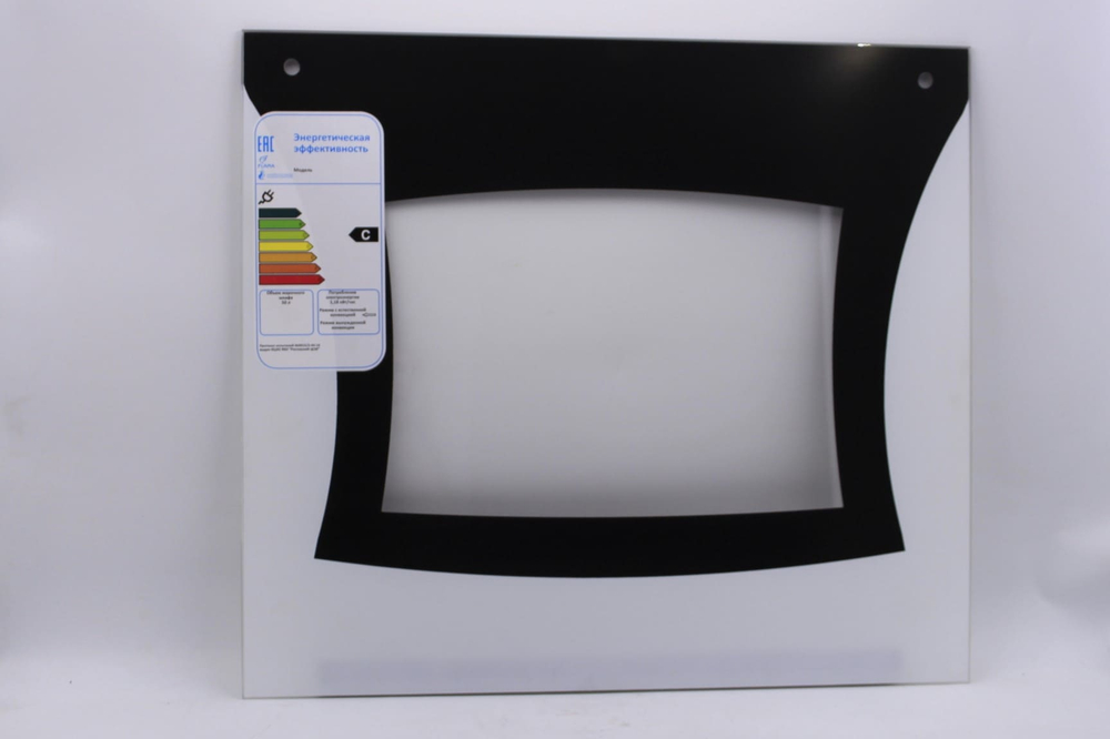 Стекло внешнее дверцы духовки плиты FLAMA AE 14010 Wh (498x443)