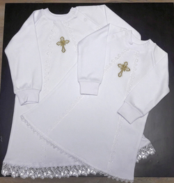 Рубашка для крещения  Колокольчик