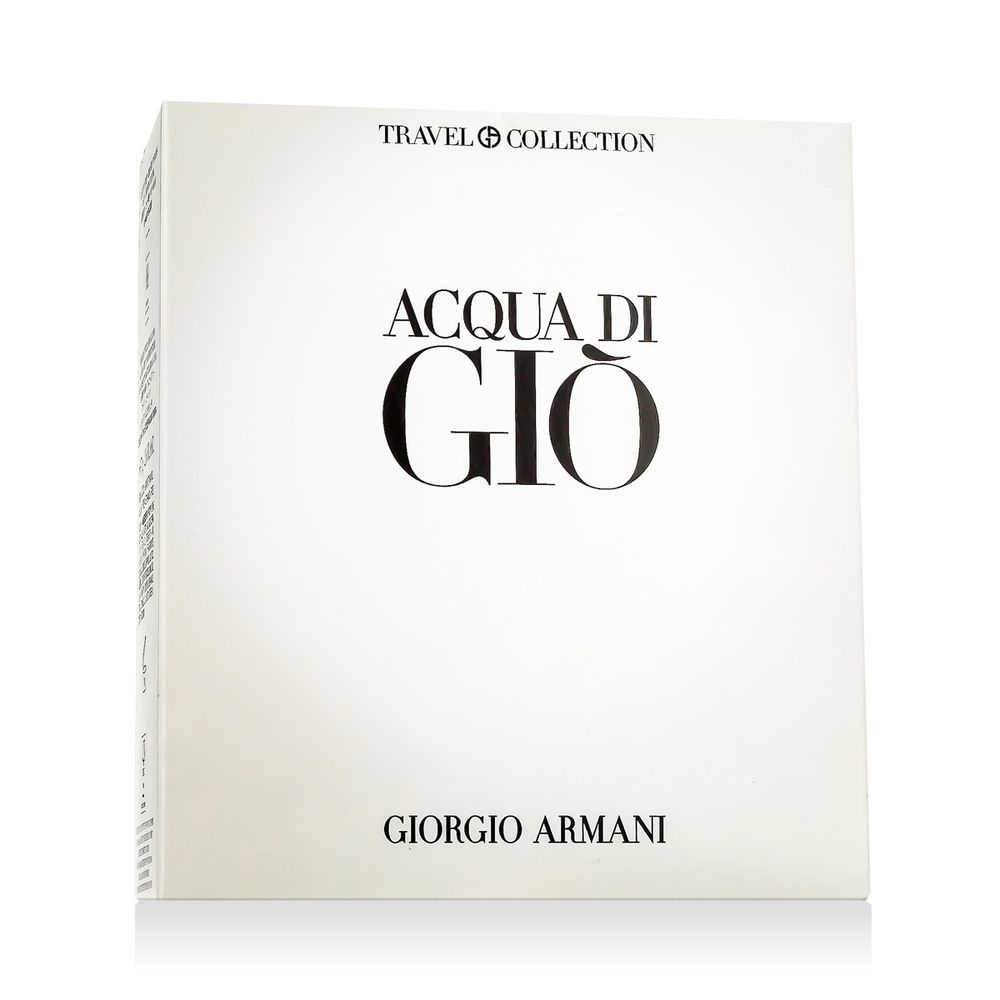 Giorgio Armani Acqua di Giò Pour Homme EDT Refillable 100 ml + DST 75 g (man) 1 pcs