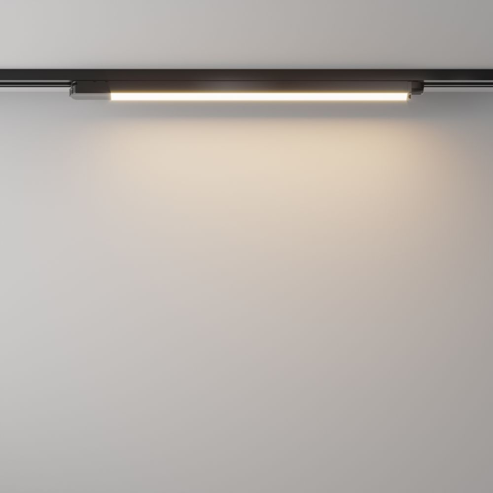 Трековый однофазный светодиодный светильник Maytoni Unity BASIS TR000-1-24W3K-B