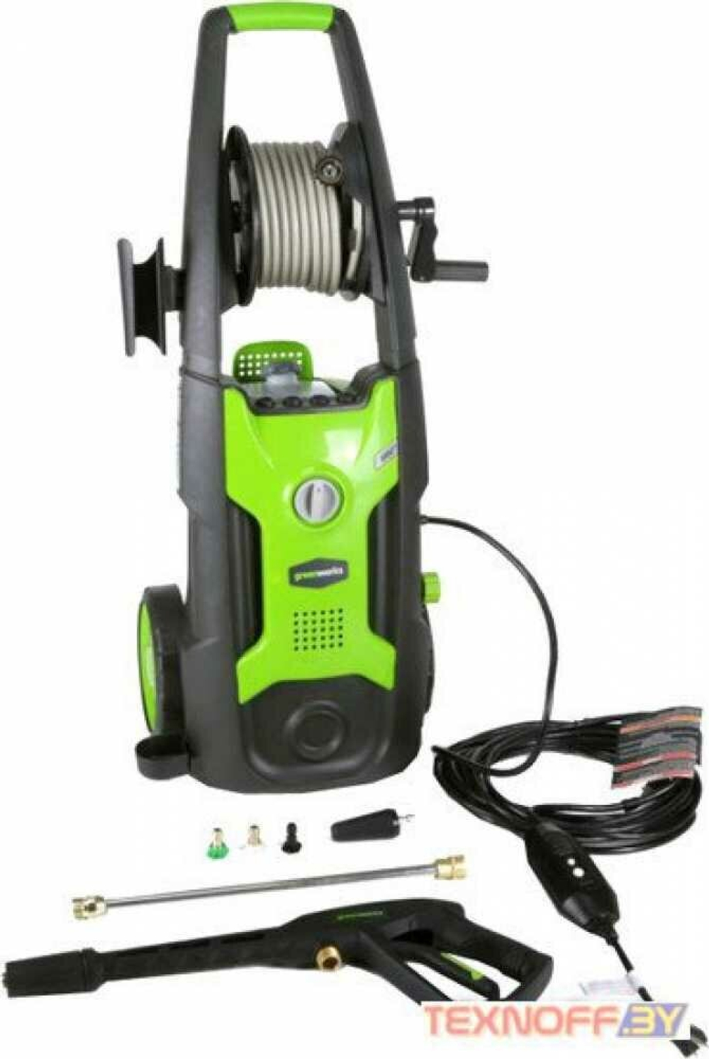 Мойка высокого давления электрическая GREENWORKS GPWG5 2000 Вт, 140 бар (5100407)