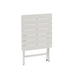 Стол садовый складной Torreta из алюминия с белой отделкой 70 x 70 см