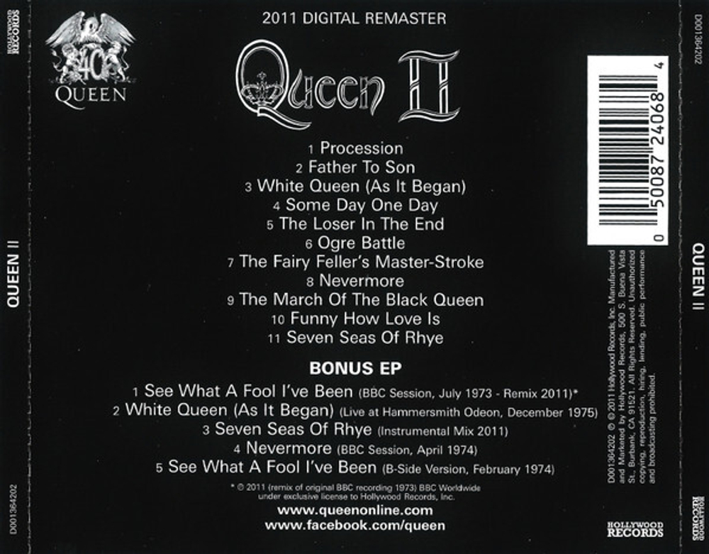 Комплект / Queen 40: Limited Edition Collector's Box Set Vol. 1+Vol. 2+Vol. 3 (30CD)