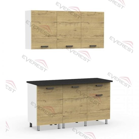 Кухня КРАФТ-МИНИ (ЛДСП) 1.50 метра