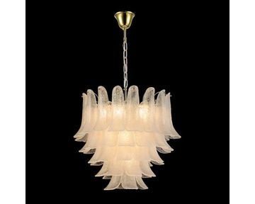 Подвесная люстра 10*E14 8810/C gold white золото Victoria Newport
