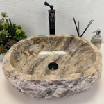 Раковина из оникса Erozy Grey EO-62259 53*42*16 0093