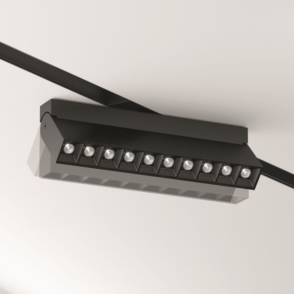 Трековый магнитный светодиодный светильник Maytoni Points Rot Gravity TR077-2-20W4K-B