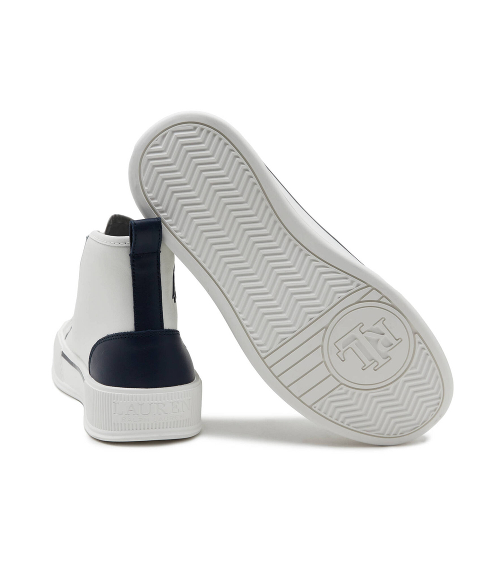 Кожаные кроссовки LAUREN RALPH LAUREN - белый(802925362)