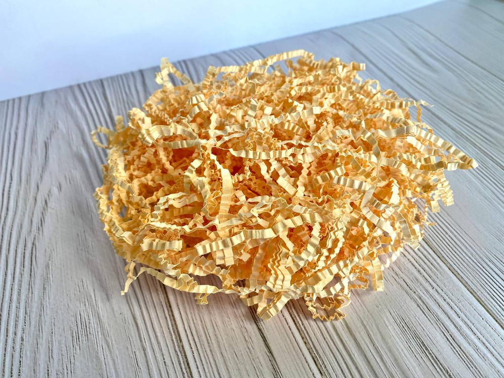 Бумажный наполнитель Персиковый