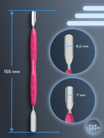 Пушер широкий + узкий Staleks Pro UNIQ 10/1