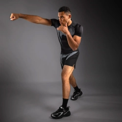 Рашгард Venum No Gi black/silver grey