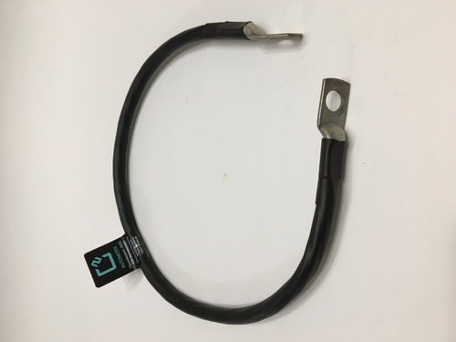 Клеммы аккумулятора  перемычка  /длина провода 50 см, сечение 25 мм.кв./ 12-24V под болт (О2)