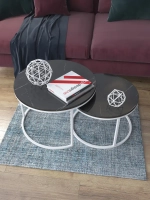 Комплект журнальных столов Акцент - БЧГ - МДФ в ПВХ