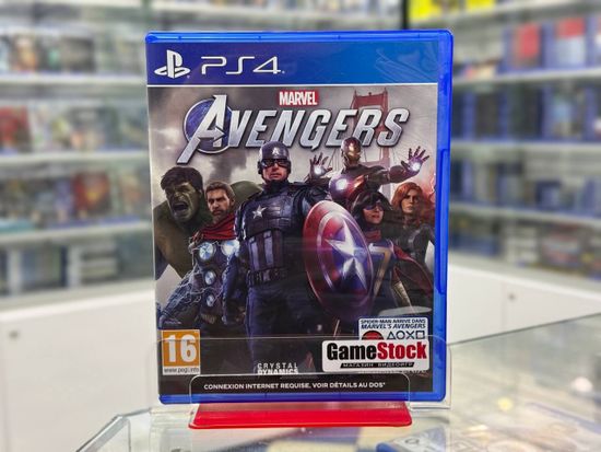 PS4 Avengers Marvel / Мстители Б/У CUSA-14030 (Полностью на русском языке)
