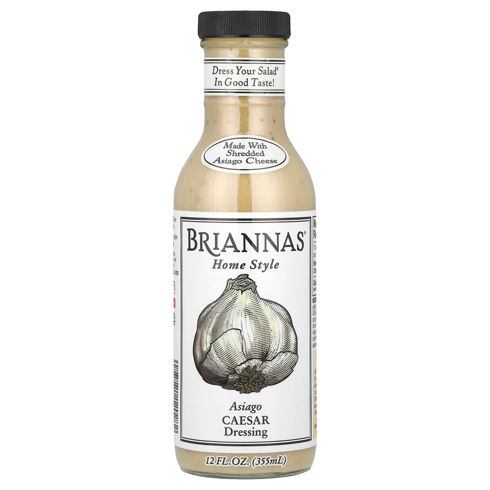 Briannas, Home Style, соус Asiago Caesar, 355 мл (12 жидк. унц.)
