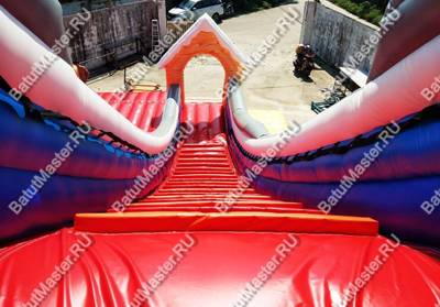 Батут "Зимняя горка" 12.5*8*8.5 м