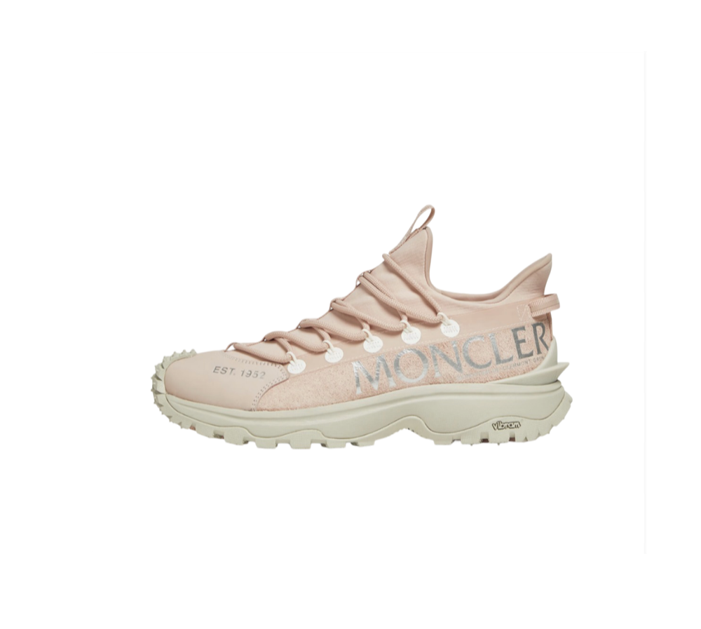 Кроссовки женские Moncler -розовые