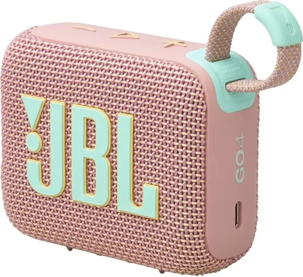 Портативная колонка JBL Go 4 Pink - 6