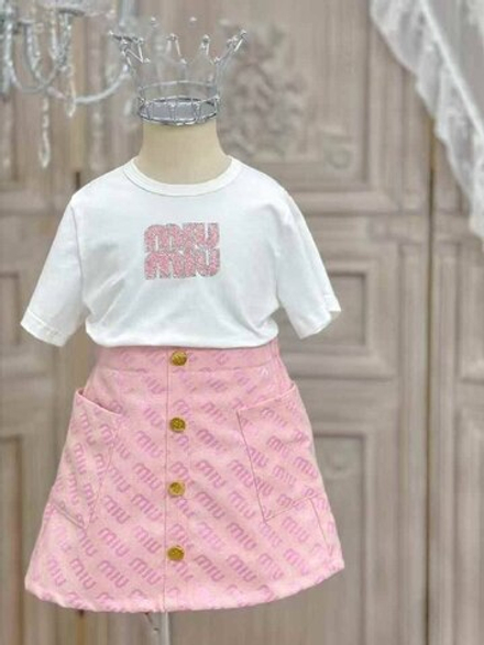 Детский комплект с юбкой MIU MIU