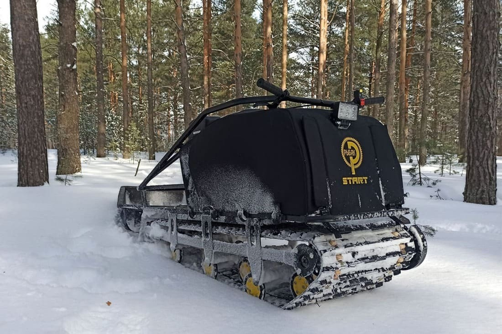 Мотобуксировщик РЫБАК СТАРТ Lifan 15 л.с (тканный капот)