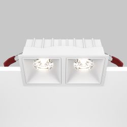 Модульный встраиваемый светодиодный светильник Maytoni Alfa LED DL043-02-15W4K-SQ-W